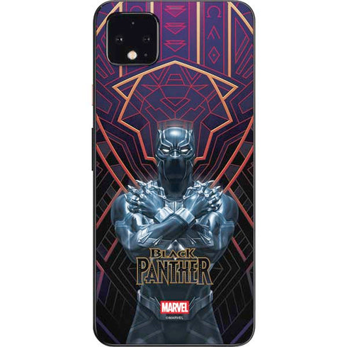 Marvel Black Panther Wakanda Salute Google Pixel 4 XL Skin
